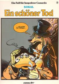Cover Thumbnail for Ein Fall für Inspektor Canardo (Carlsen Comics [DE], 1983 series) #3 - Ein schöner Tod
