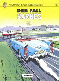 Cover Thumbnail for Valhardi & Co., Abenteurer (Carlsen Comics [DE], 1985 series) #6 - Der Fall Barnes