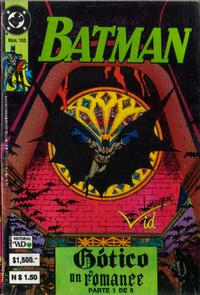 Cover Thumbnail for Batman (Grupo Editorial Vid, 1987 series) #153