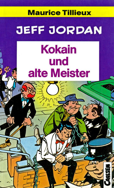Cover for Carlsen Pocket (Carlsen Comics [DE], 1990 series) #25 - Jeff Jordan - Kokain und alte Meister