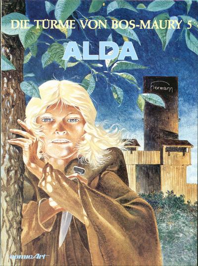 Cover for Die Türme von Bos-Maury (Carlsen Comics [DE], 1986 series) #5 - Alda