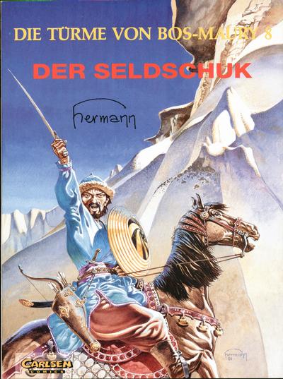 Cover for Die Türme von Bos-Maury (Carlsen Comics [DE], 1986 series) #8 - Der Seldschuk