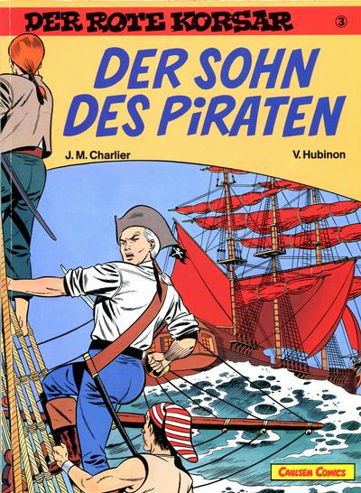 Cover for Der Rote Korsar (Carlsen Comics [DE], 1985 series) #3 - Der Sohn des Piraten