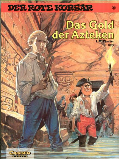 Cover for Der Rote Korsar (Carlsen Comics [DE], 1985 series) #22 - Das Gold der Azteken
