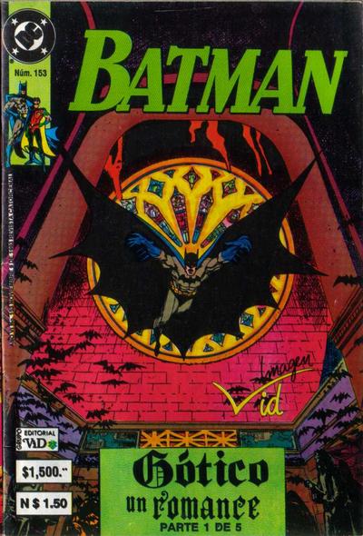 Cover for Batman (Grupo Editorial Vid, 1987 series) #153