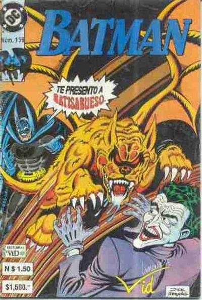 Cover for Batman (Grupo Editorial Vid, 1987 series) #159