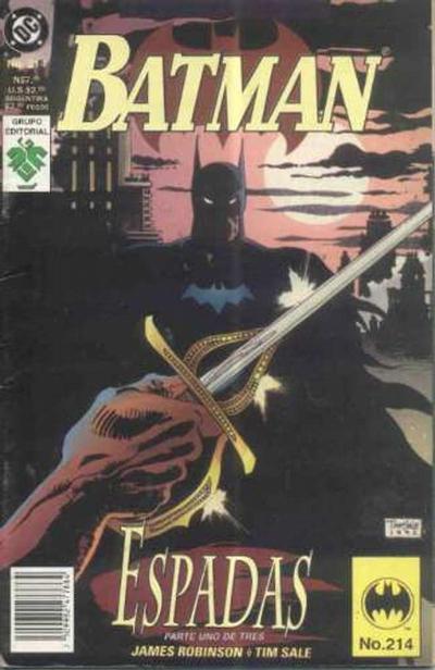 Cover for Batman (Grupo Editorial Vid, 1987 series) #214