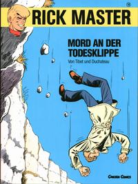 Cover Thumbnail for Rick Master (Carlsen Comics [DE], 1987 series) #18 - Mord an der Todesklippe