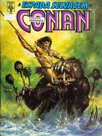 Cover Thumbnail for A Espada Selvagem de Conan (Editora Abril, 1984 series) #45