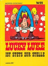 Cover Thumbnail for 16/22 (Carlsen Comics [DE], 1983 series) #8 - Lucky Luke ist stets zur Stelle