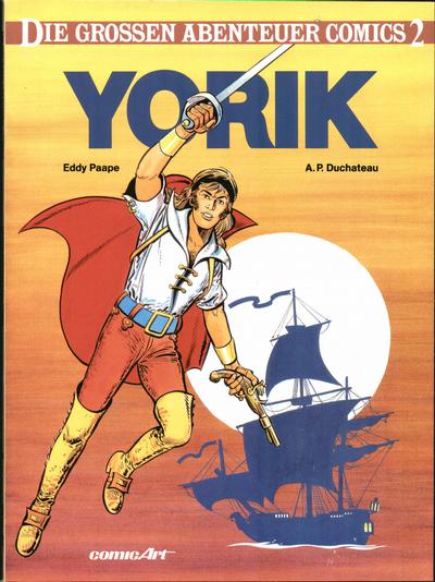 Cover for Die grossen Abenteuer Comics (Carlsen Comics [DE], 1988 series) #2 - Yorik