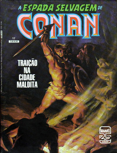 Cover for A Espada Selvagem de Conan (Editora Abril, 1984 series) #17