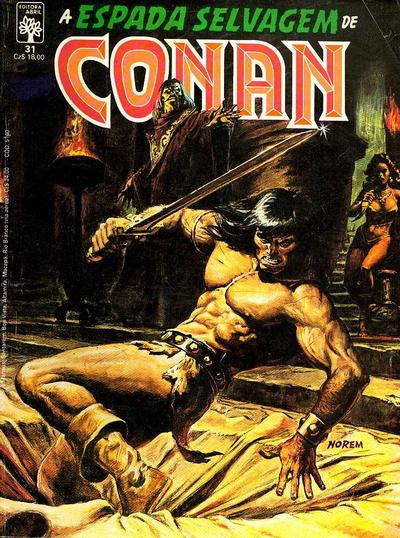 Cover for A Espada Selvagem de Conan (Editora Abril, 1984 series) #31