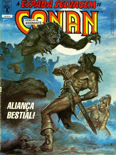 Cover for A Espada Selvagem de Conan (Editora Abril, 1984 series) #39