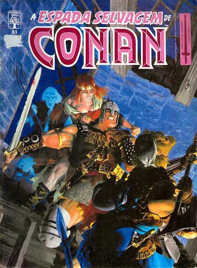 Cover for A Espada Selvagem de Conan (Editora Abril, 1984 series) #61