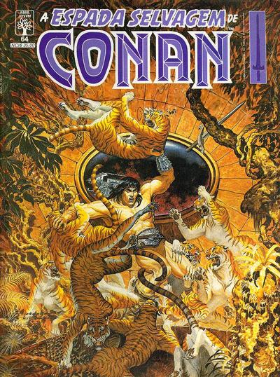 Cover for A Espada Selvagem de Conan (Editora Abril, 1984 series) #64