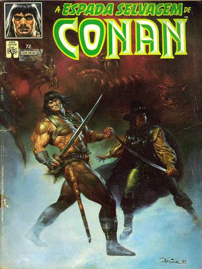 Cover for A Espada Selvagem de Conan (Editora Abril, 1984 series) #72