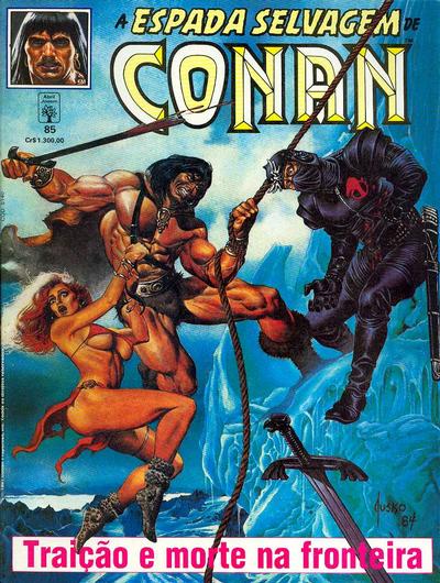 Cover for A Espada Selvagem de Conan (Editora Abril, 1984 series) #85