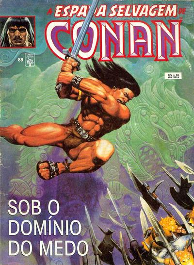 Cover for A Espada Selvagem de Conan (Editora Abril, 1984 series) #88