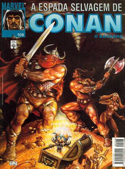 Cover for A Espada Selvagem de Conan (Editora Abril, 1984 series) #108