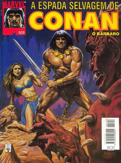 Cover for A Espada Selvagem de Conan (Editora Abril, 1984 series) #109