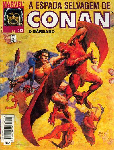 Cover for A Espada Selvagem de Conan (Editora Abril, 1984 series) #112