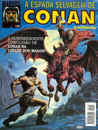 Cover for A Espada Selvagem de Conan (Editora Abril, 1984 series) #115