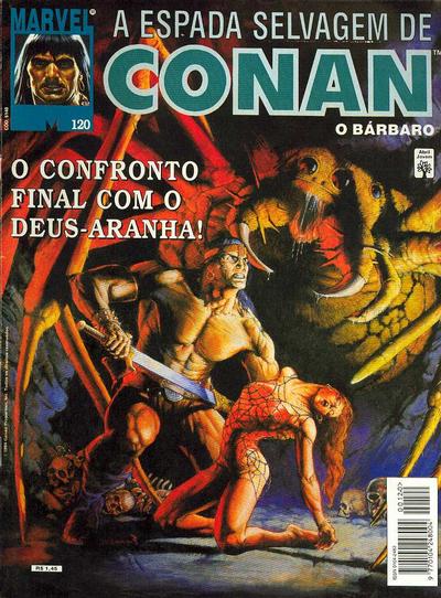 Cover for A Espada Selvagem de Conan (Editora Abril, 1984 series) #120
