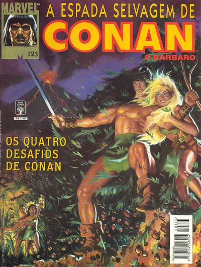 Cover for A Espada Selvagem de Conan (Editora Abril, 1984 series) #123