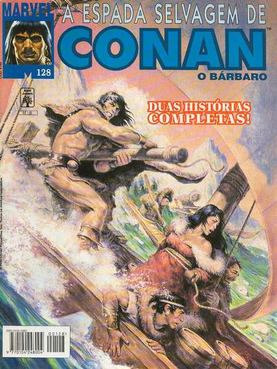 Cover for A Espada Selvagem de Conan (Editora Abril, 1984 series) #128