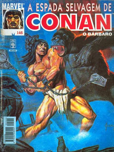 Cover for A Espada Selvagem de Conan (Editora Abril, 1984 series) #146