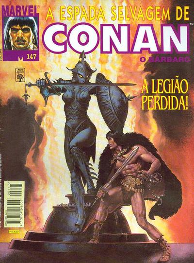 Cover for A Espada Selvagem de Conan (Editora Abril, 1984 series) #147