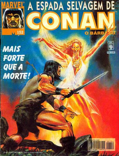 Cover for A Espada Selvagem de Conan (Editora Abril, 1984 series) #152