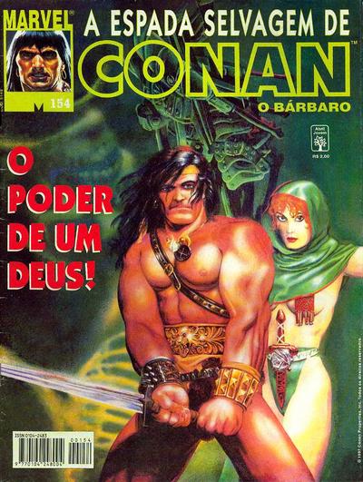 Cover for A Espada Selvagem de Conan (Editora Abril, 1984 series) #154