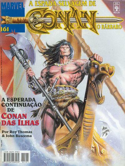 Cover for A Espada Selvagem de Conan (Editora Abril, 1984 series) #161