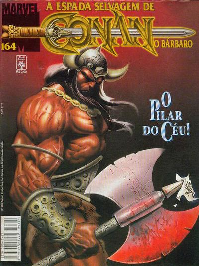 Cover for A Espada Selvagem de Conan (Editora Abril, 1984 series) #164