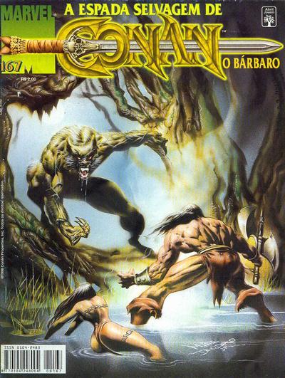 Cover for A Espada Selvagem de Conan (Editora Abril, 1984 series) #167