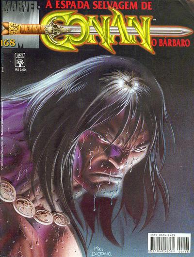 Cover for A Espada Selvagem de Conan (Editora Abril, 1984 series) #168