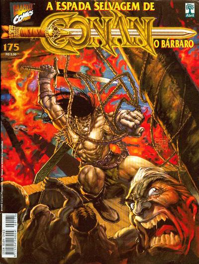 Cover for A Espada Selvagem de Conan (Editora Abril, 1984 series) #175
