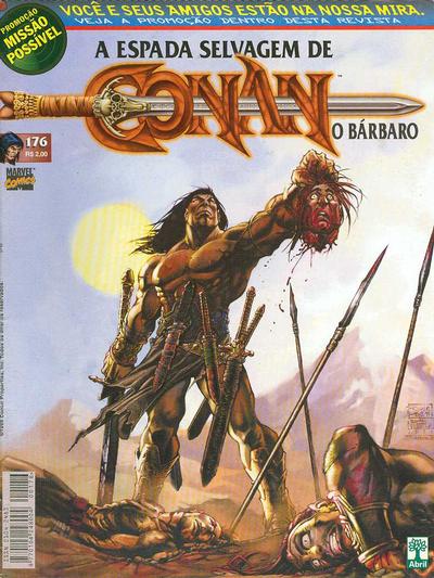 Cover for A Espada Selvagem de Conan (Editora Abril, 1984 series) #176