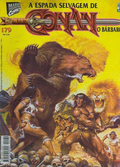 Cover for A Espada Selvagem de Conan (Editora Abril, 1984 series) #179