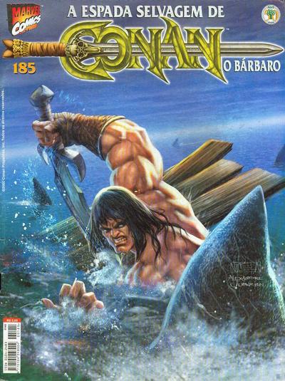 Cover for A Espada Selvagem de Conan (Editora Abril, 1984 series) #185