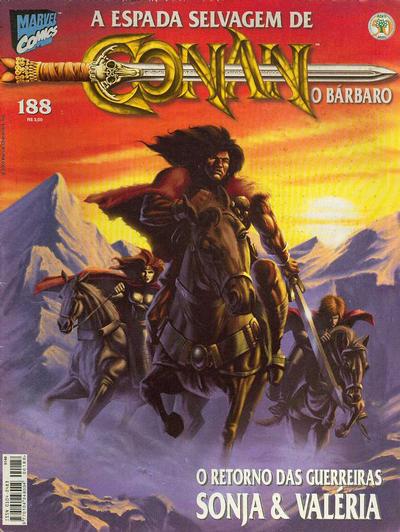 Cover for A Espada Selvagem de Conan (Editora Abril, 1984 series) #188