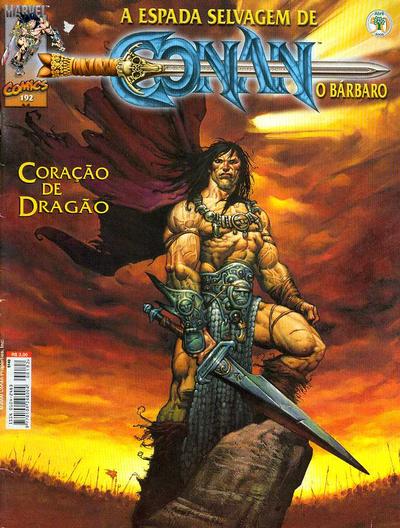Cover for A Espada Selvagem de Conan (Editora Abril, 1984 series) #192