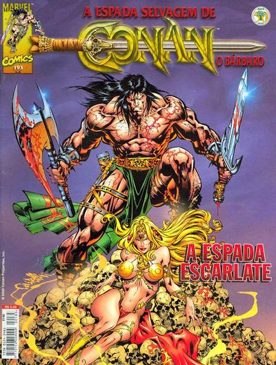Cover for A Espada Selvagem de Conan (Editora Abril, 1984 series) #193