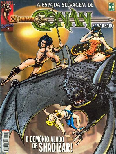Cover for A Espada Selvagem de Conan (Editora Abril, 1984 series) #198