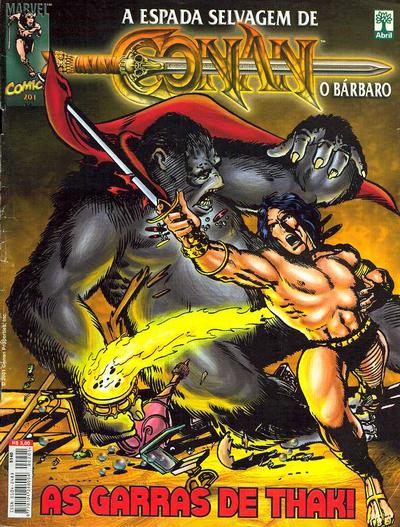 Cover for A Espada Selvagem de Conan (Editora Abril, 1984 series) #201