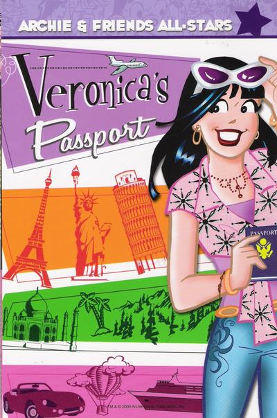 Cover for Archie & Friends All Stars (Archie, 2009 series) #1 - Veronica's Passport