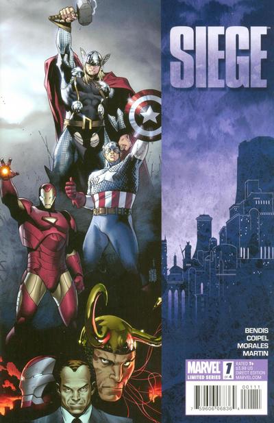 Cover for Siege (Marvel, 2010 series) #1 [Standard Cover]