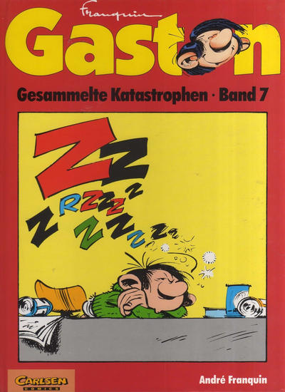 Cover for Gaston (Carlsen Comics [DE], 1993 series) #7
